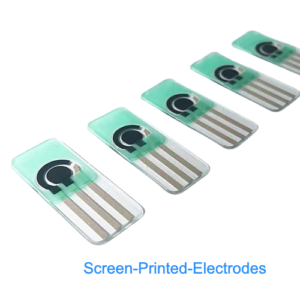 100 Pcs /200 pcs Screen Printed Electrode Flexible Electrode Electrochemical Laboratory Device Sensor